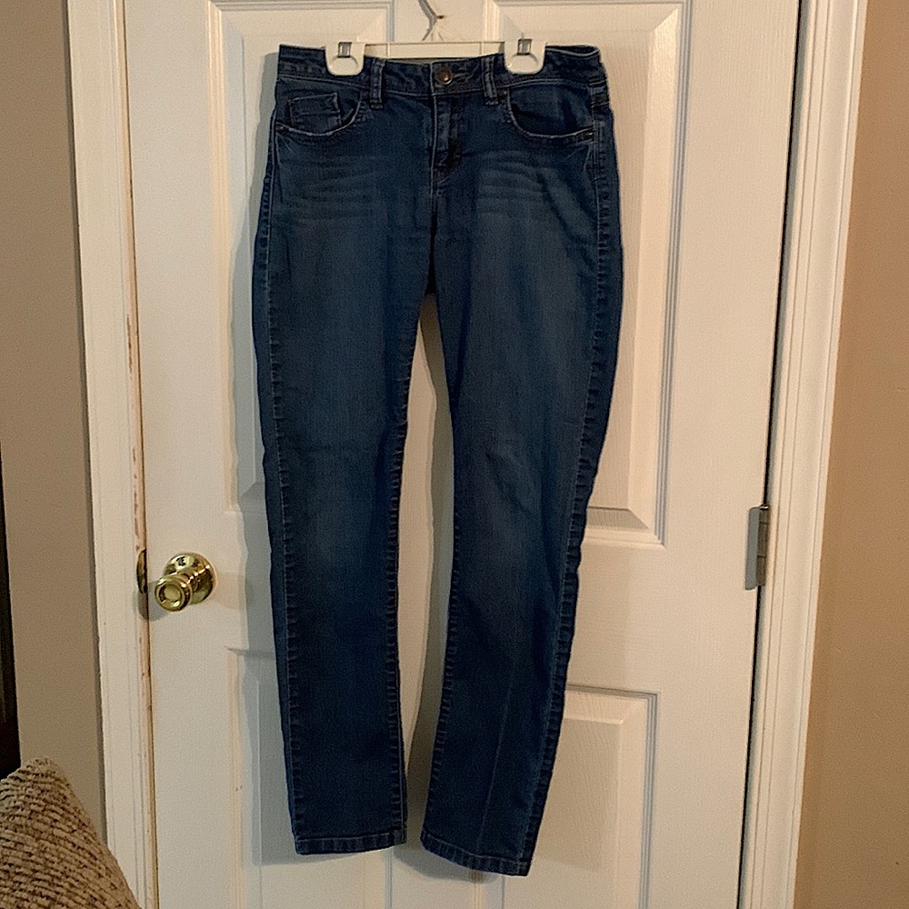 Lauren Conrad skinny blue jeans. Size 4S.